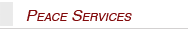 Peace Services